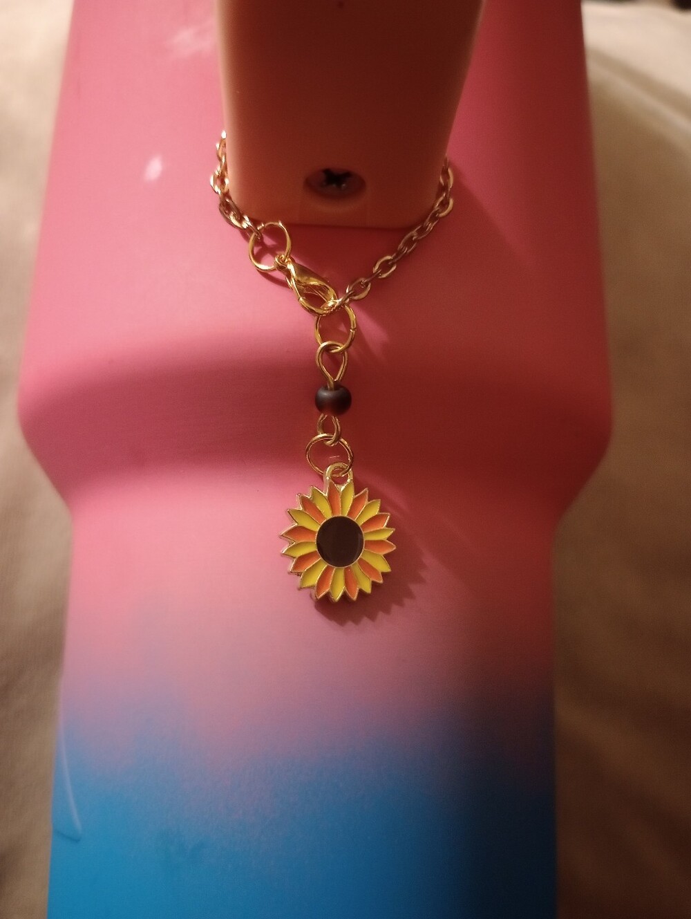 Stanley Tumbler Sunflower Charm
